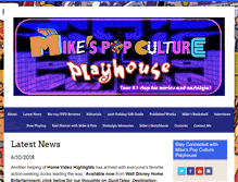 Tablet Screenshot of mikespopculture.com